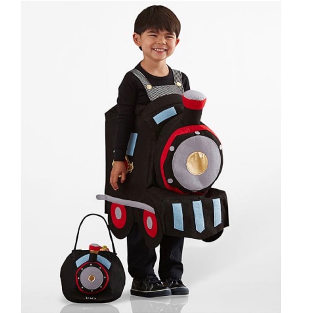 Pottery Barn Kids 3D train costume